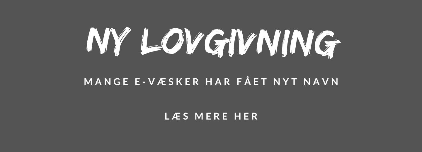 Ny Lovgivning. Mange e-v�sker har fået nye navne. Klik og l�s mere.