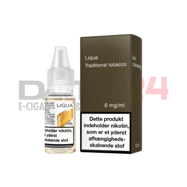 Liqua 10ml Traditional Tobacco 